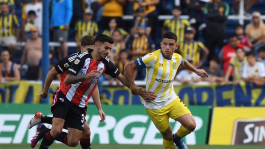 River aceleró y empató 2-2 con Rosario Central sobre el final