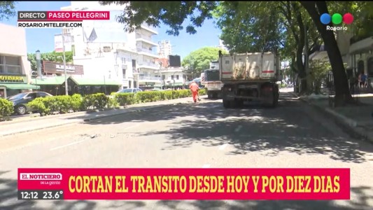 Inicia la reconstrucción de avenida Pellegrini desde Roca hasta Oroño