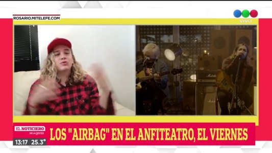 Airbag presenta su nuevo disco en Rosario