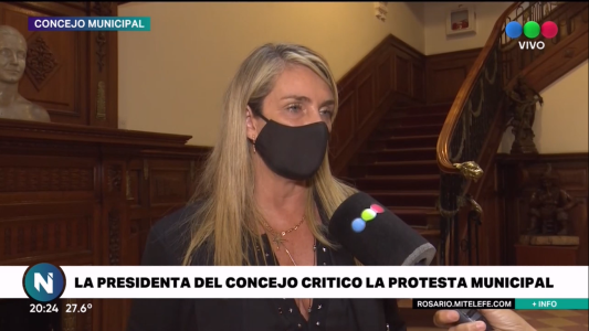 Schmuck consideró “llamativa” la medida de fuerza que llevan adelante empleados de Control Municipal
