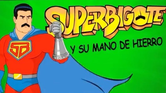 Super Bigote: Maduro es un superhéroe que lucha contra Estados Unidos en un bizarro dibujito animado