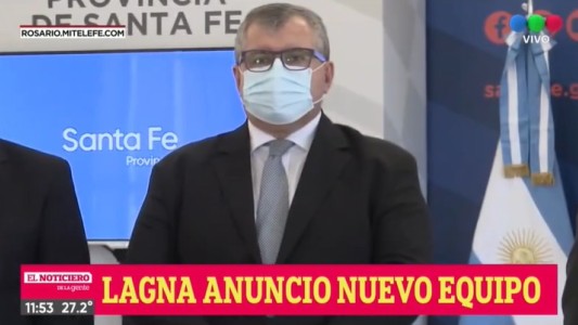 El ministro Jorge Lagna presentó al nuevo equipo de seguridad provincial