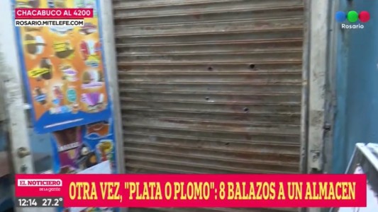 Feroz balacera contra un almacén en barrio La Tablada