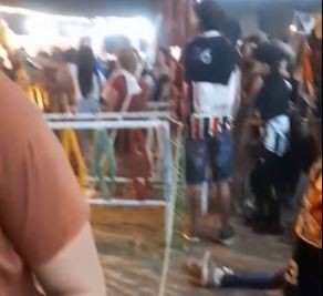 Una nena y un papá fueron hospitalizados al caer un juego en un parque de diversiones de Buenos Aires