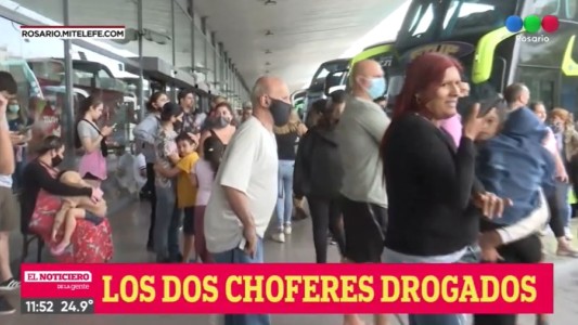 Menores varados por choferes de un viaje que dieron positivo de narcolemia