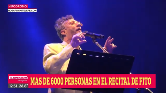 El reencuentro con su ciudad: Fito Páez hizo vibrar a más de 6000 personas en el Hipódromo