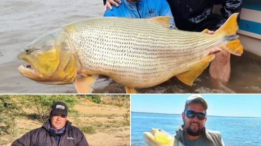 Sorpresa en Corrientes: un dorado fue pescado y devuelto al Paraná cinco veces