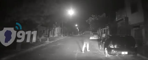 Violencia urbana: persecución y balacera, un detenido, un herido