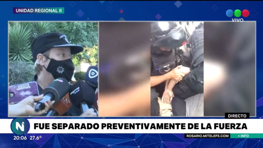 Escandaloso: uno de los policías que golpeó al repartidor dio positivo de cocaína