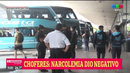 Choferes: las contra pruebas de narcolemia dieron negativo