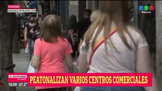 Finalizó la remodelación del primer tramo de Peatonal San martín