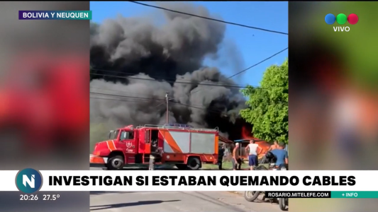 Se incendió una vivienda y no quedó nada