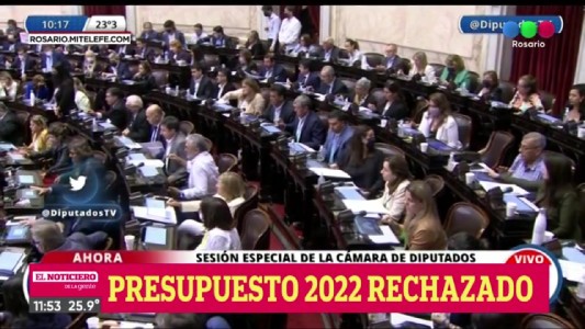 Jaque al oficialismo: la Cámara de Diputados rechazó el proyecto del Presupuesto 2022