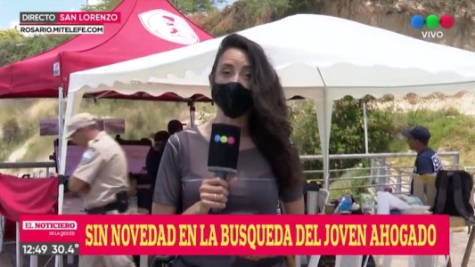 Sin novedades en la búsqueda del joven ahogado