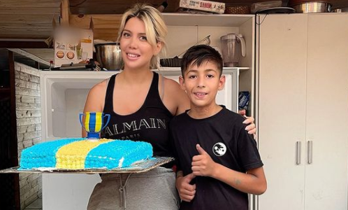 Finalmente, Wanda le compró la torta a Joaquín