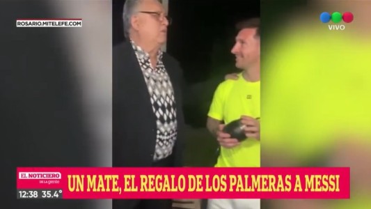 Video: dónde fue la fiesta de Messi y Los Palmeras