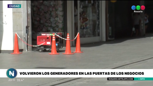 Los cortes de luz, nuevamente protagonistas en una calurosa jornada
