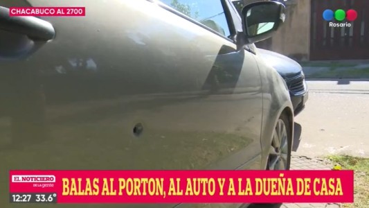 Cuatro tiros, una nota y una bala hirió a una mujer en barrio Tablada