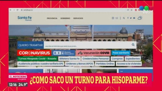 Tutorial: ¿Cómo sacar turno para hisoparse en Rosario?