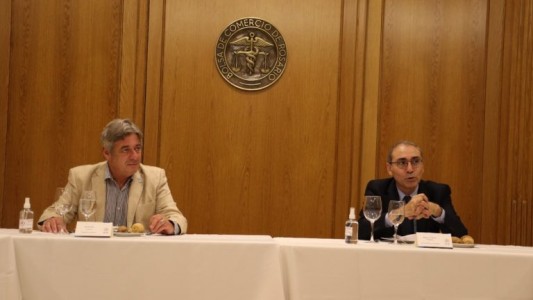 La Bolsa de Comercio de Rosario recibió al presidente de la Sociedad Rural Argentina