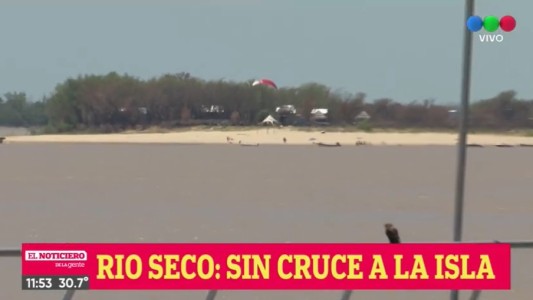 El Paraná bajó 40 cm en 2 días y obligó a suspender los cruces a las islas desde La Fluvial