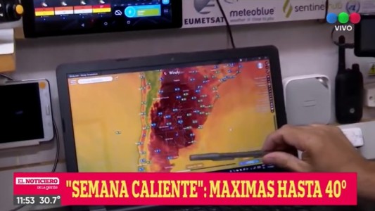 Ardiente verano: máximas de 40° en el país, calor extremo, riesgo de incendios máximo