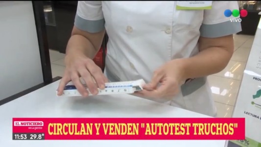 Atención: denuncian la venta de autotest truchos