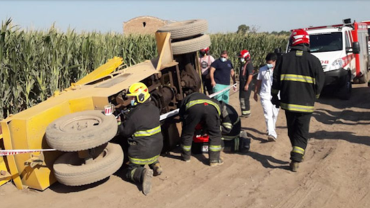 Un joven obrero murió aplastado por una grúa