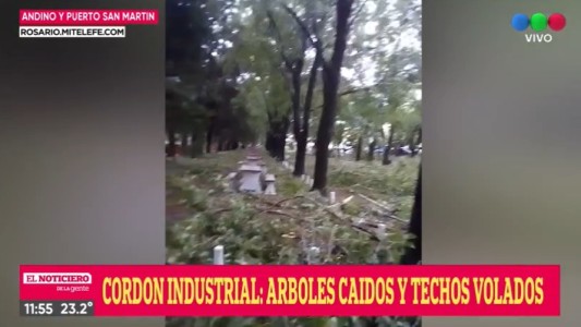 La tormenta hizo estragos en una gran cantidad de localidades de la provincia