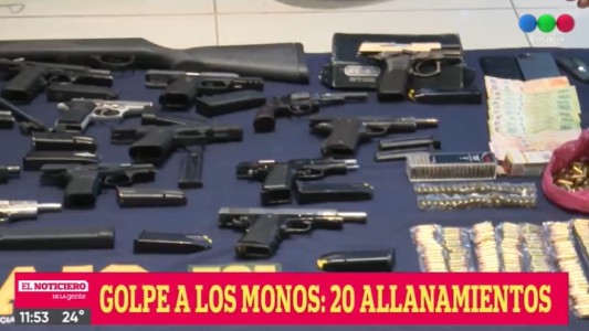 Golpe a Los Monos: tras múltiples allanamientos, detuvieron al hijo del Pájaro Cantero