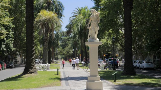 Martes con sol pleno en Rosario