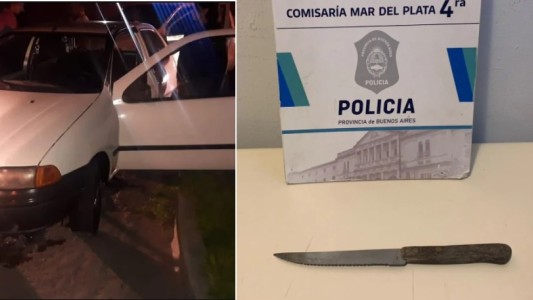 Asaltó a una joven y escapó: lo persiguieron y atropelló a otro agente