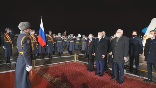 Alberto Fernández llegó a Rusia: la primera cita de su agenda será con Vladimir Putin