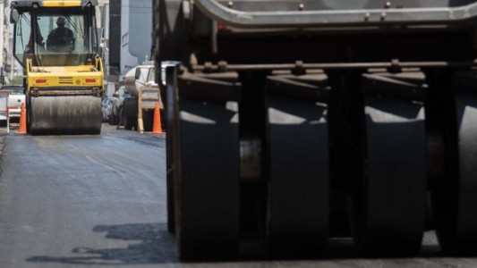 Comienza la repavimentación de Laprida entre Riobamba y Pellegrini