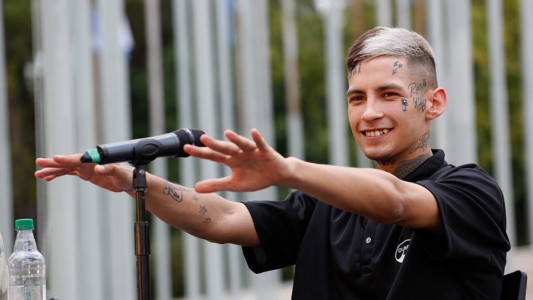 L-Gante: "Busco transmitir que está bueno tener un objetivo, seguir metas"