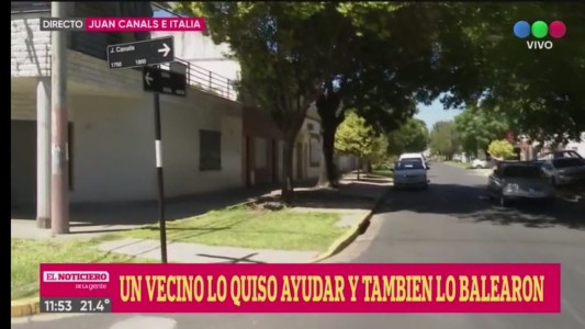 Motochorros asaltaron a un abuelo y repelieron a los tiros