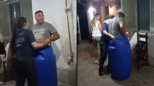 Video: escándalo por una fiesta en una comisaría