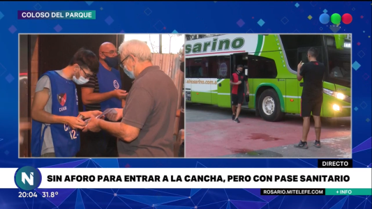 Sin aforo para entrar a la cancha, pero con pase sanitario, debuta NOB en el torneo