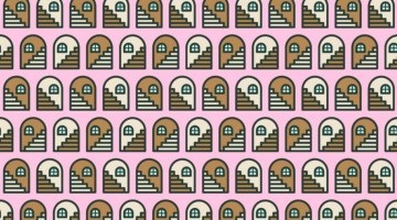 Desafío viral: encontrá las dos escaleras distintas al resto