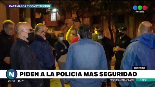 Vecinos preocupados por ola de robos se reunieron con autoridades policiales