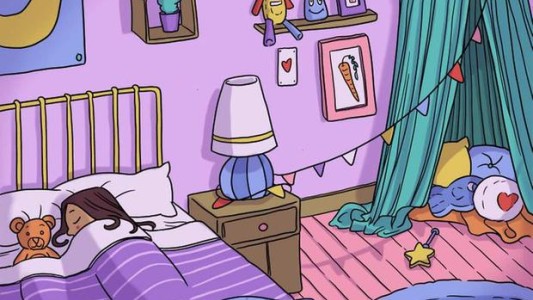 Desafío viral: encontrá al Hada de los dientes en la imagen