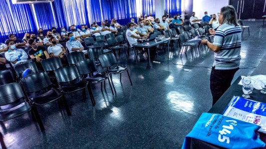 Trabajo de capacitación sobre “Trata y explotación de personas” para agentes de Control y Convivencia