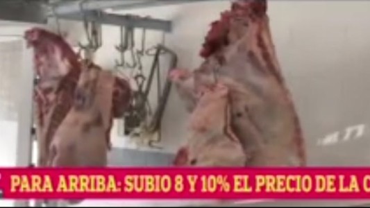 El precio de la carne subió hasta un 10%