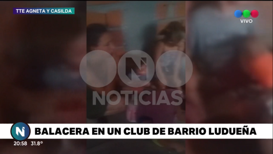 Por una balacera tuvieron que esconder a niños en el vestuario de un club