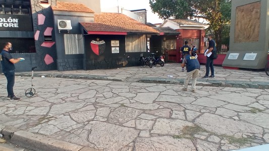 Balearon la sede del Club Colón