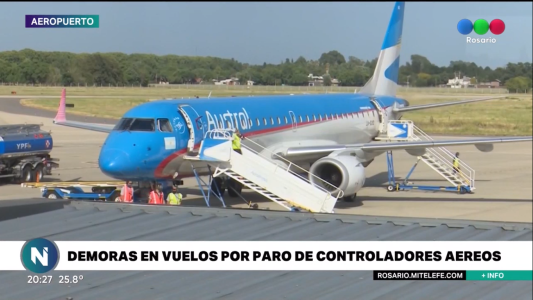 Este viernes habrá paro de controladores aéreos: ¿qué pasa con los vuelos en Rosario?