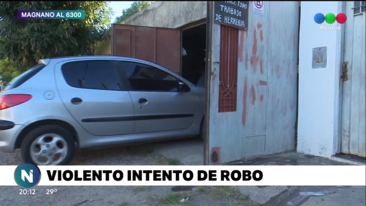 Quisieron robarle el auto y le gatillaron dos veces