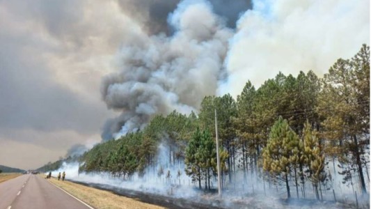 Las lluvias comienzan a dar esperanza en la lucha contra los incendios en Corrientes