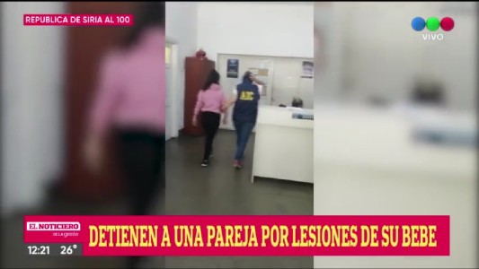Detuvieron a una pareja por dejar en terapia intensiva a su bebé de un mes