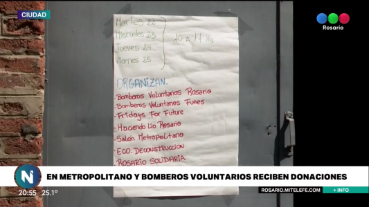 Campaña solidaria: Rosario abraza a Corrientes